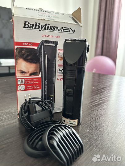 Машинка для стрижки волос babyliss men