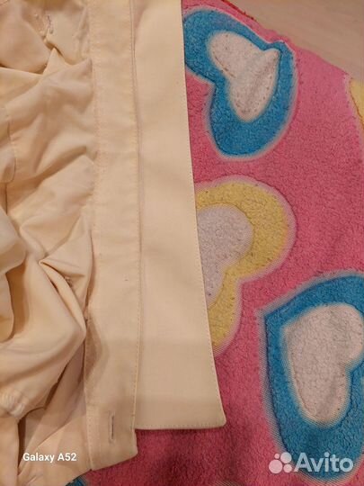 Кадетская рубашка кремовая