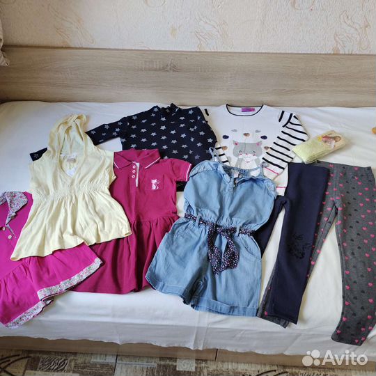 Бронь Вещи пакетом на девочку 116-122