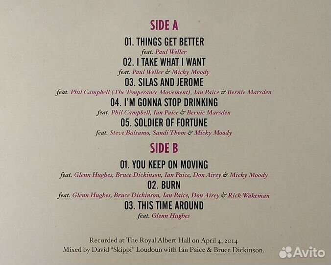 Celebrating Jon Lord. The Rock Legend. Vol.1 2018