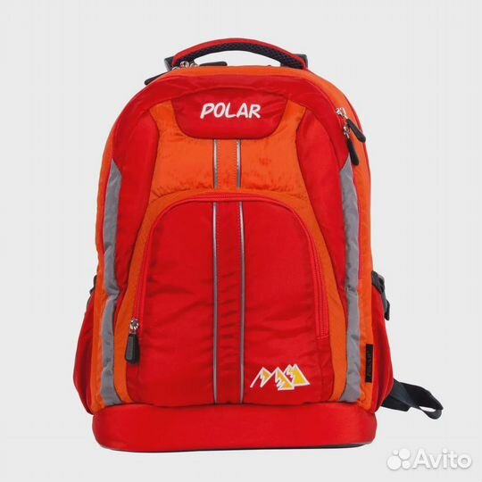 Портфель ранец рюкзак школьный polar П222-02 оранж