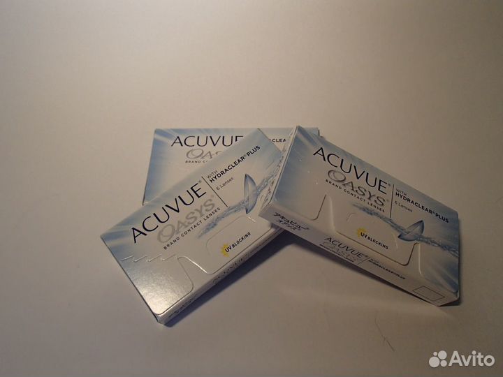 Контактные линзы acuvue Oasys