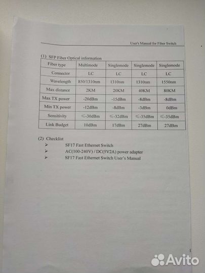 Media converted snr-s1916-1s 10/100M