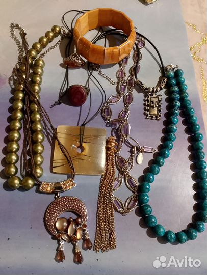 Бижутерия бусы пакетом