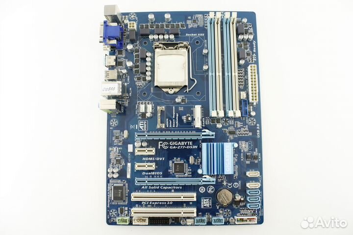 Материнская плата (1155) Gigabyte GA-Z77-DS3H