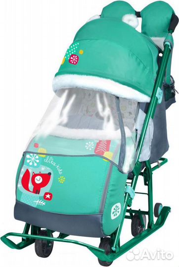 Коляска санки