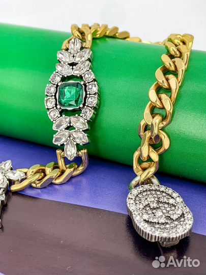 Колье Золотое Gucci