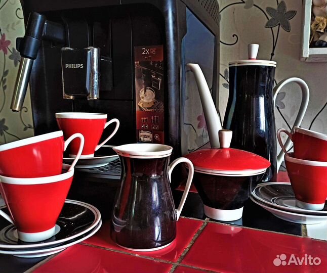 Набор кофейный freiberger, гдр. 70-ые гг