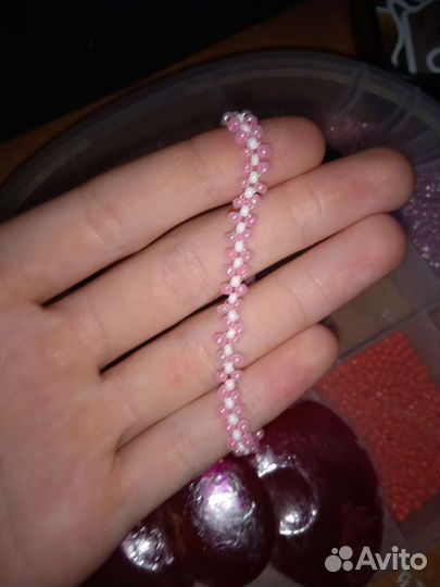 Браслет из бисера