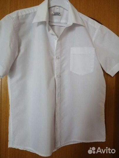 Рубашка школьная 140