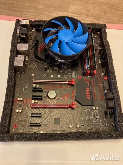 Intel I5 8400+MSI Z370 Gaming Plus+Crucial 2x8gb