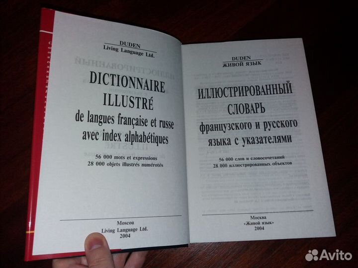 Иллюстрированный словарь французского и русского