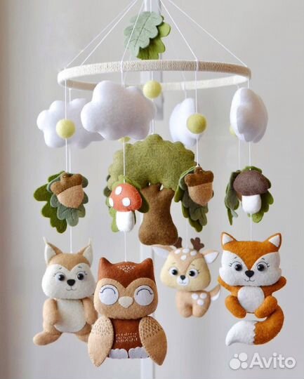 Мобиль для детской кроватки