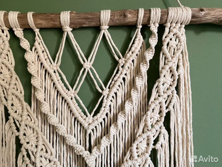 Макраме панно настенное декор украшение на стену