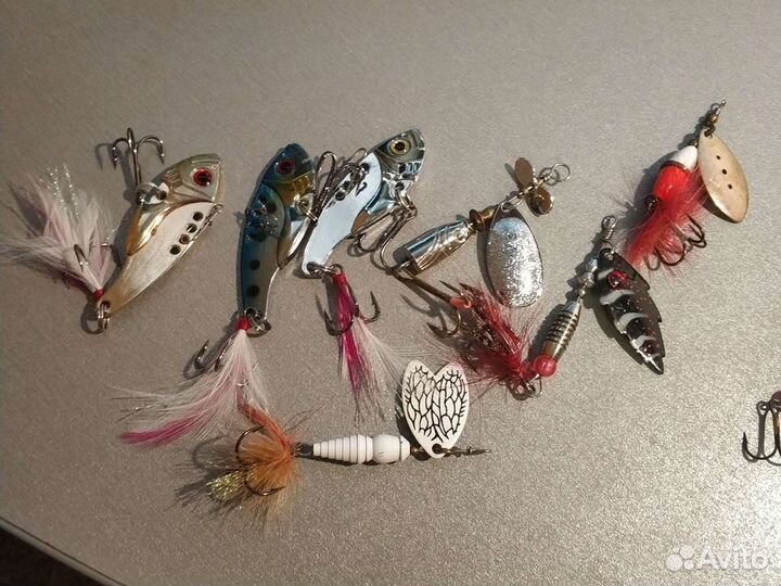 Блесна, воблер, Mepps, вращающиеся