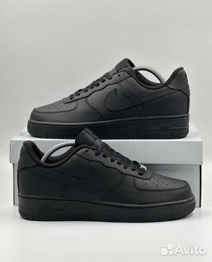 Кроссовки мужские Nike Air Force 1 Black