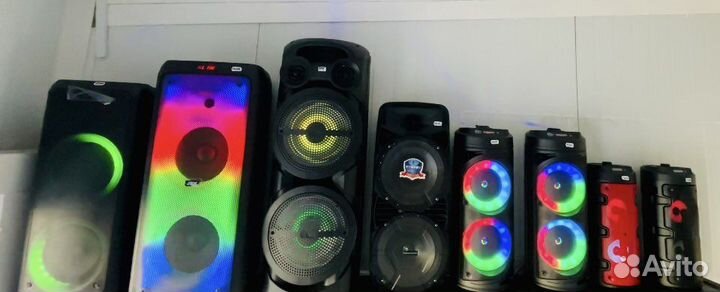 Переносные блютуз колонки с акумулятором