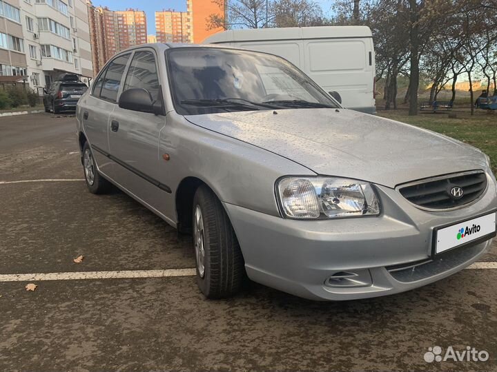 Hyundai Accent 1.5 МТ, 2007, 220 000 км