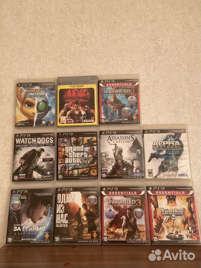 Игровые диски Sony ps3 / игры Sony PlayStation 3