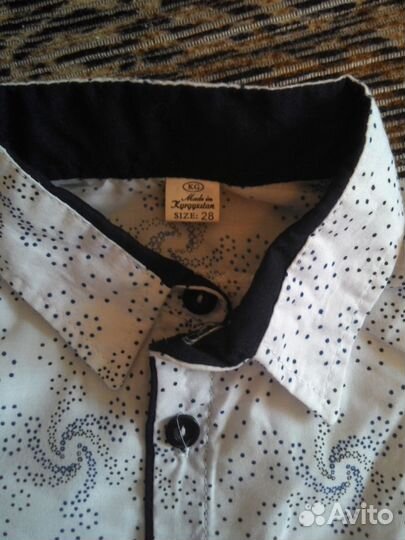 Рубашка на 1-2 года размер 28