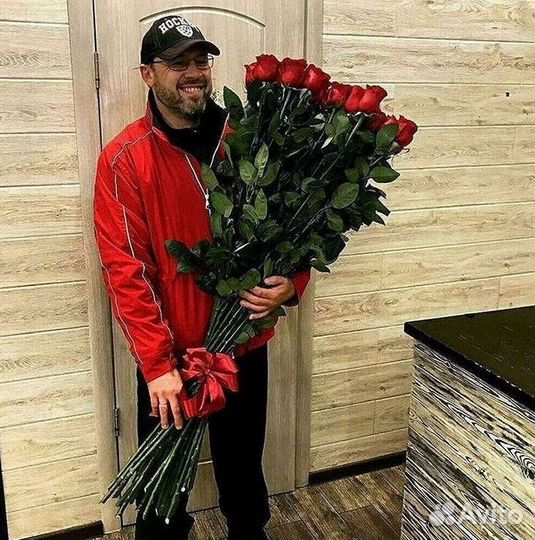 Высокие розы