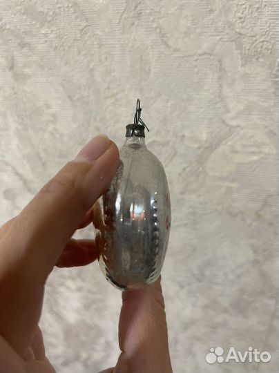 Елочная игрушка СССР часы