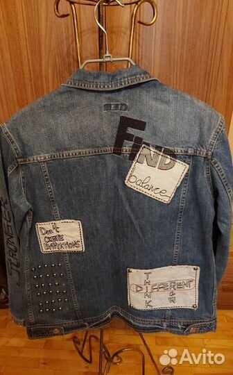 Джинсовая куртка на девочку-подростка