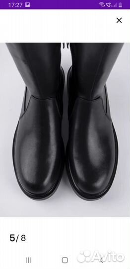 Сапоги женские осенние 38