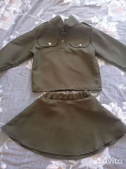 Детская военная форма для девочки