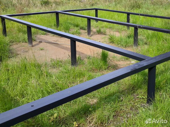 Фундамент на винтовых сваях