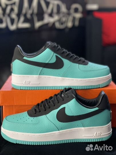 Кроссовки nike air force 1 tiffany