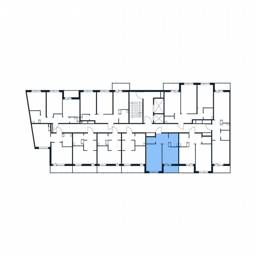 1-к. квартира, 35,3 м², 2/12 эт.