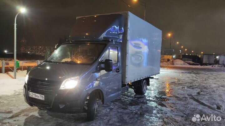 Грузоперевозки до 1.5т, Газель длиннобазная