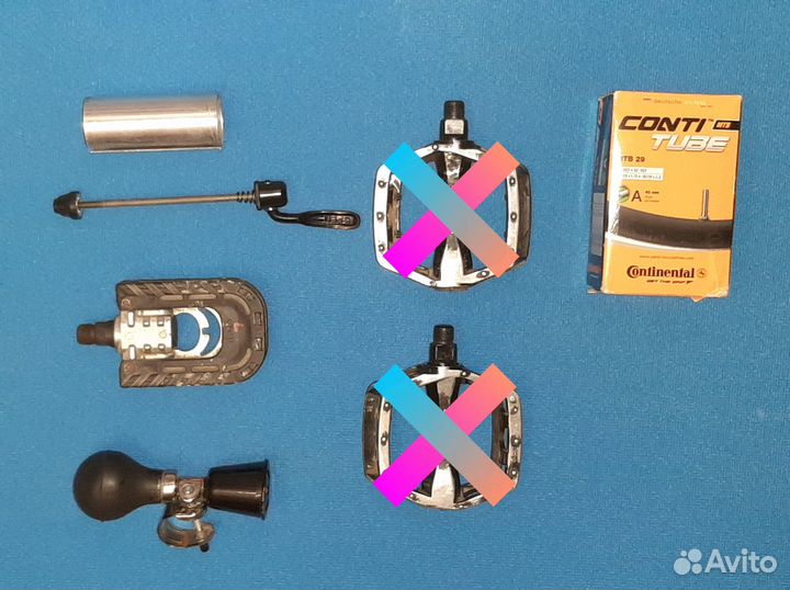 Аксессуары и запчасти для велосипеда