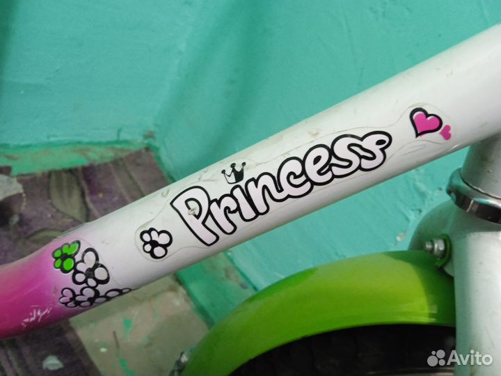 Детский велосипед bike girls для Princess