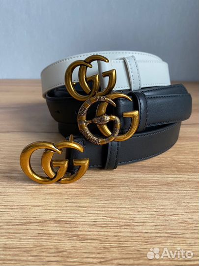 Ремень из натуральной кожи женский gucci