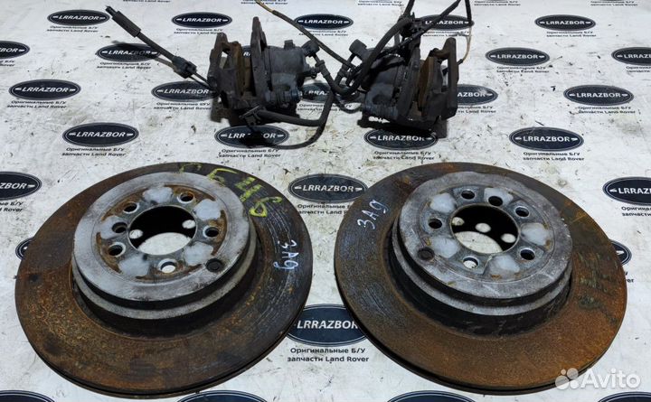Тормоза задние комплект Range Rover 3 L322 09-12