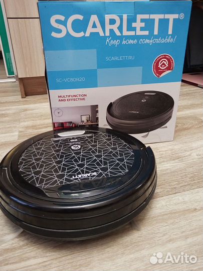 Робот пылесос scarlett SC-VC80R20