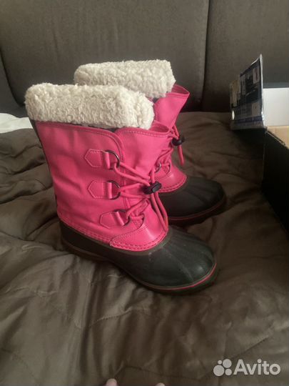Сапоги зимние sorel 34