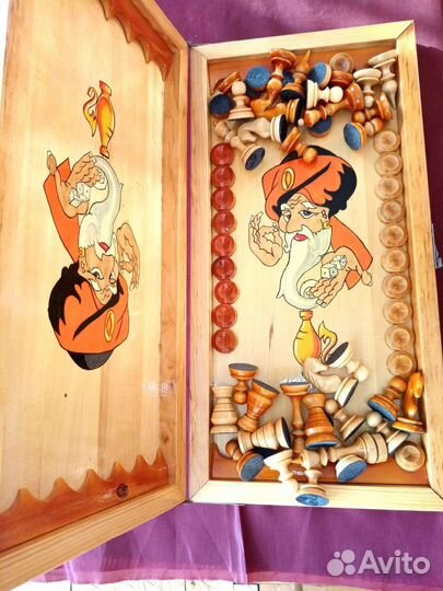 Нарды шахматы 2 в 1