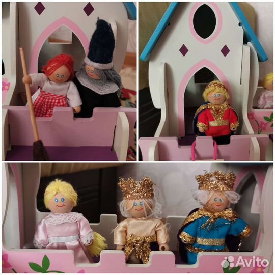 Игрушка Замок деревянный