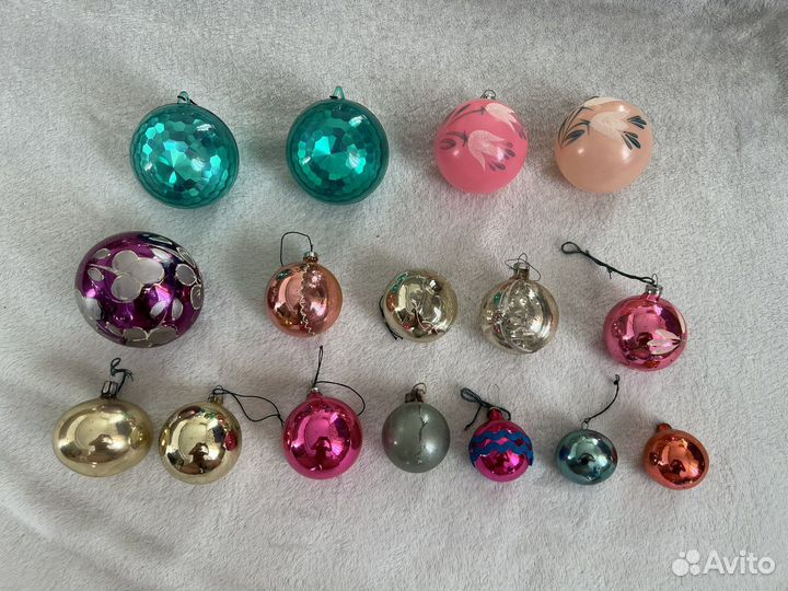 Елочные игрушки СССР