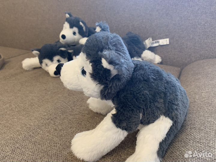 Мягкие игрушки IKEA livlig хаски