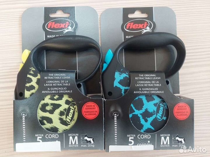 Поводок рулетка для собак 5 метров трос