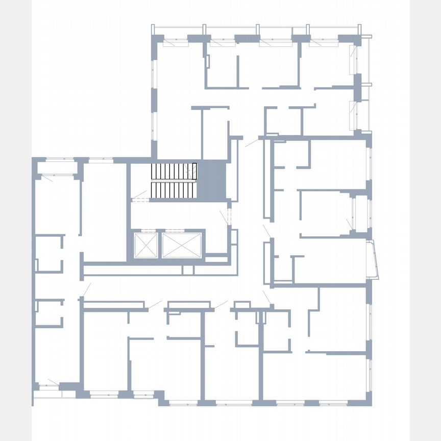2-к. квартира, 58,9 м², 11/23 эт.