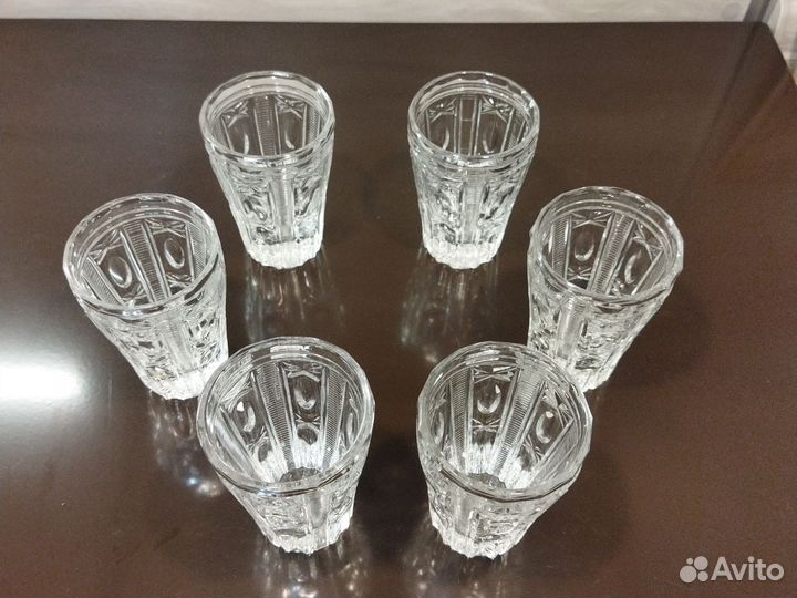 Хрустальные стаканы СССР