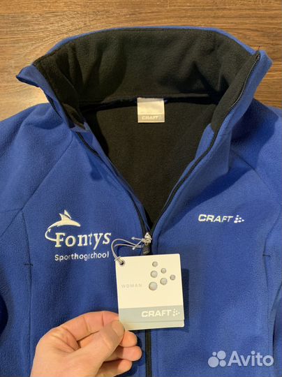 Флисовая куртка S Craft женская толстовка оригинал