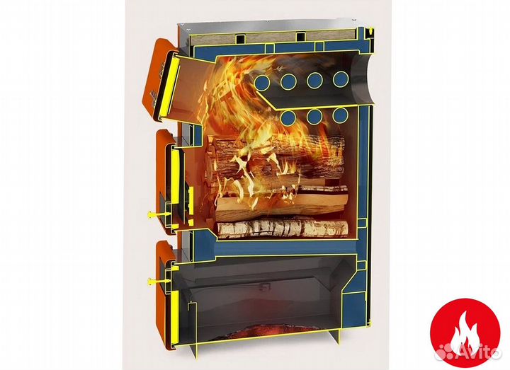 Твердотопливный котел теплодар куппер про-28 (2.0)