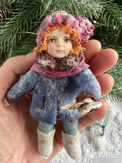 Ватная игрушка СССР