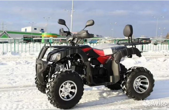 Квадроцикл Yacota Sela 200 Pro с белой полосой